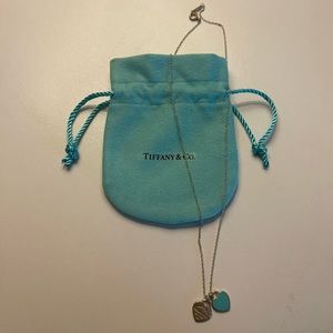 Return to Tiffany Tiffany Blue® Double Heart Tag Pendant